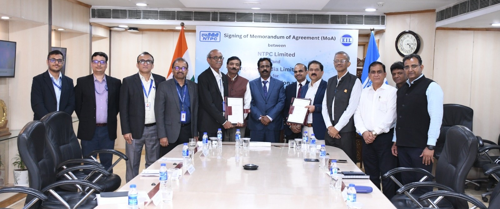 EIL and NTPC sign Memorandum of Agreement  for Quality Assurance, Inspection and Engineering Services