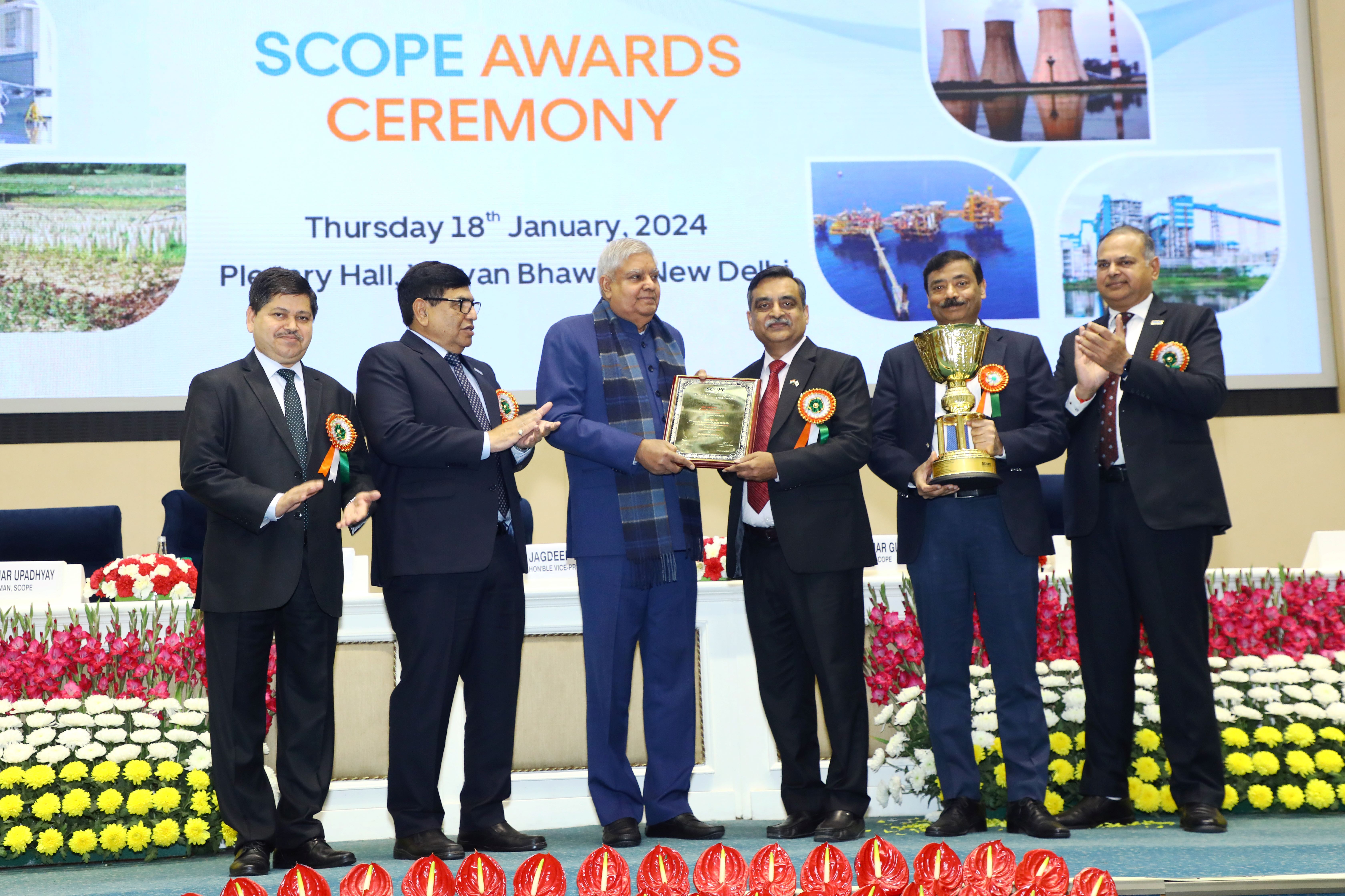 EIL conferred with SCOPE Eminence Award