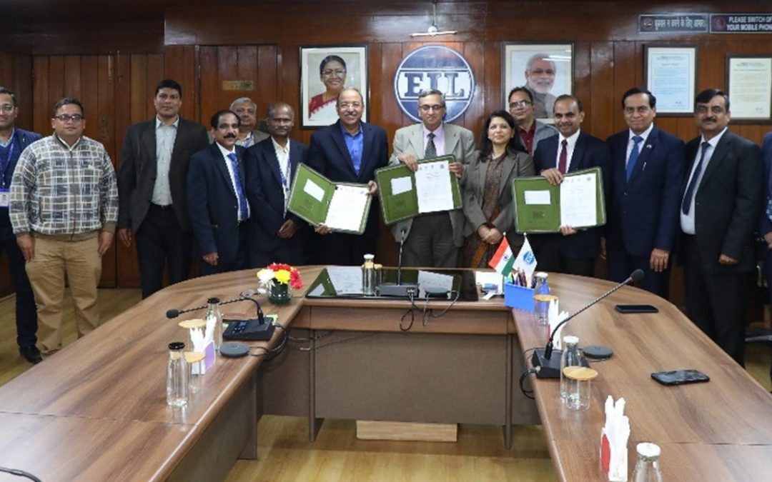 EIL inks MoA with ONGC Energy Centre Trust and CSIR IIP for Collaborative Technology Development