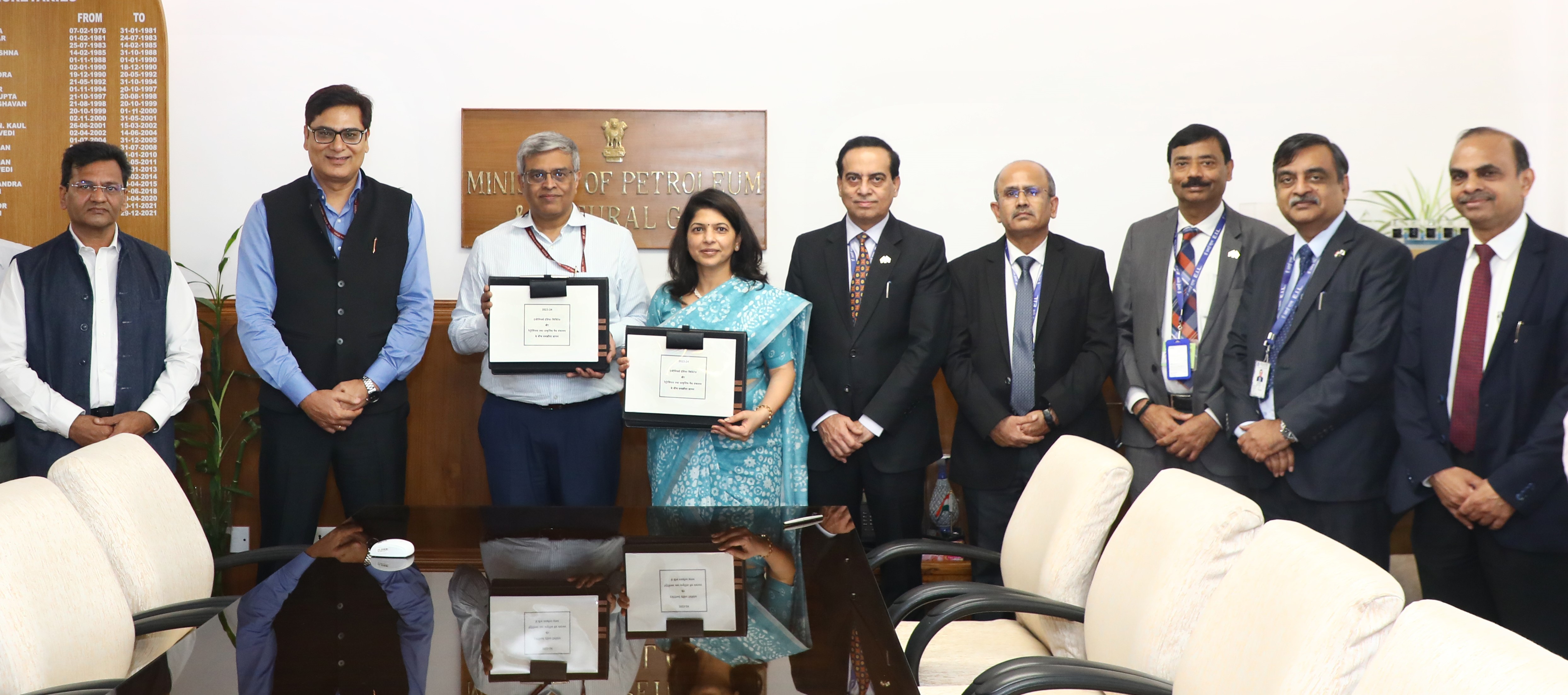 EIL signs MOU for 2023 24 with Ministry of Petroleum & Natural Gas