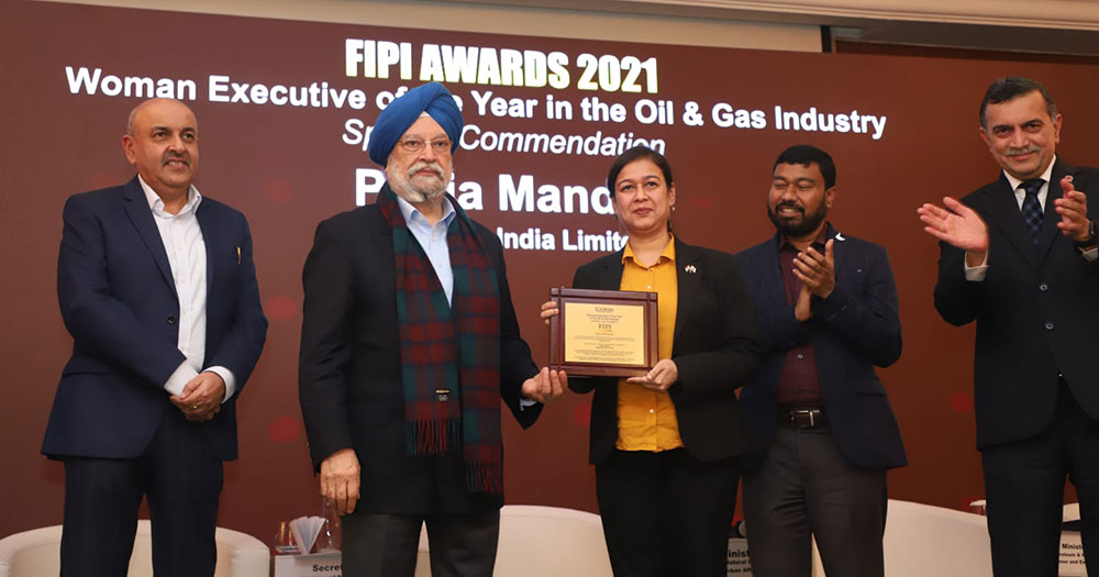 DGM, EIL conferred with FIPI Oil and Gas Award 2021
